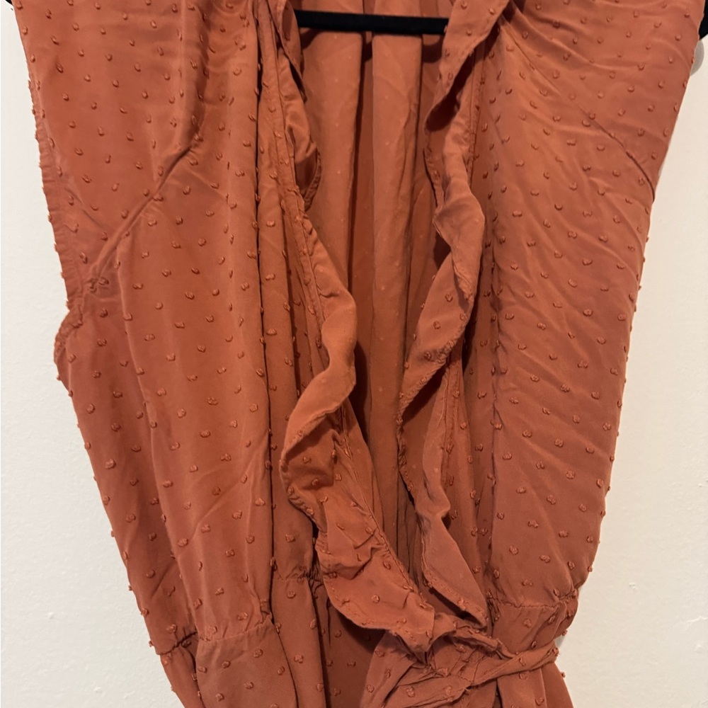 Old Navy Terracotta Midi Dress - Picture 4 of 7